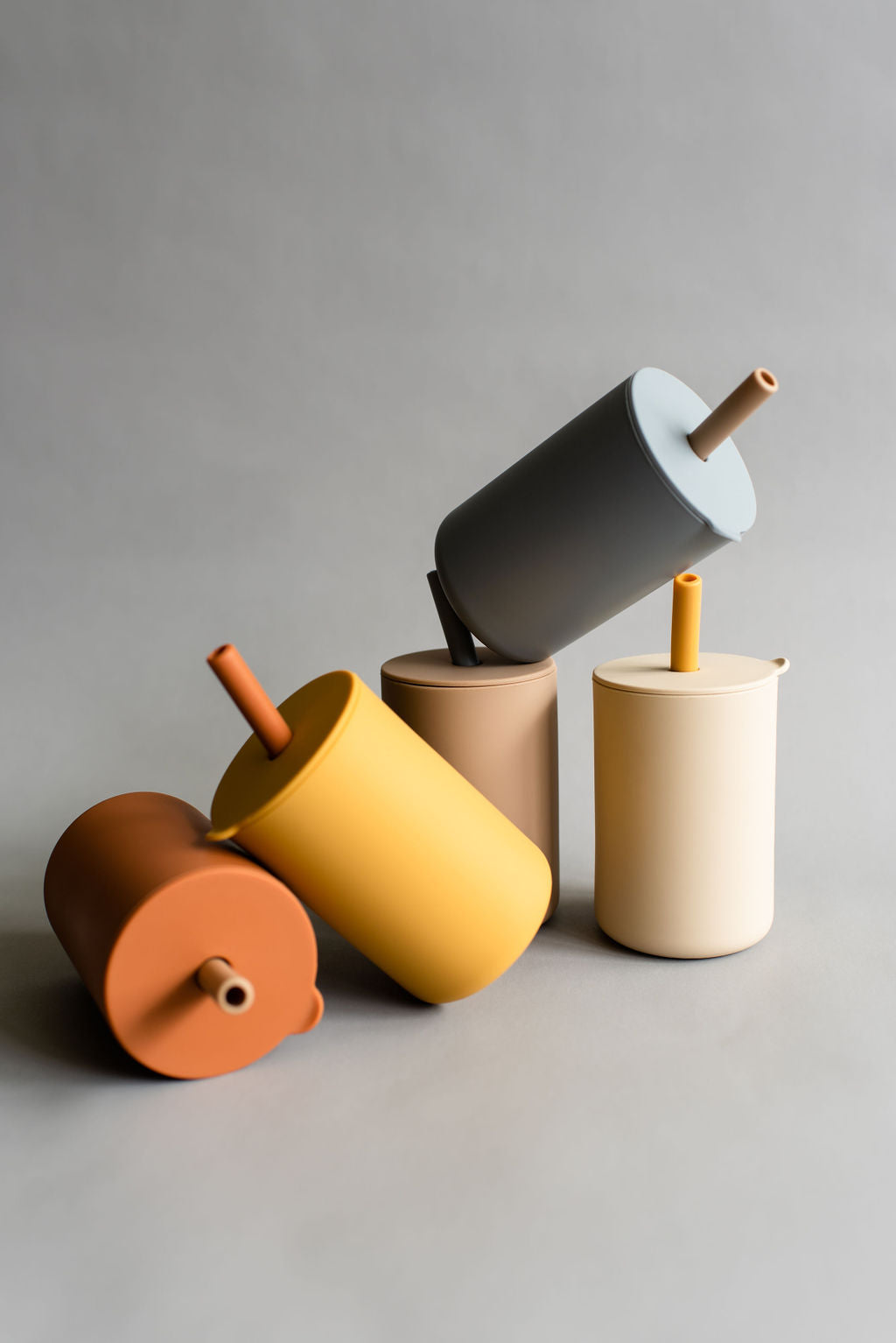 when we wear young - Sunset Straw Cup