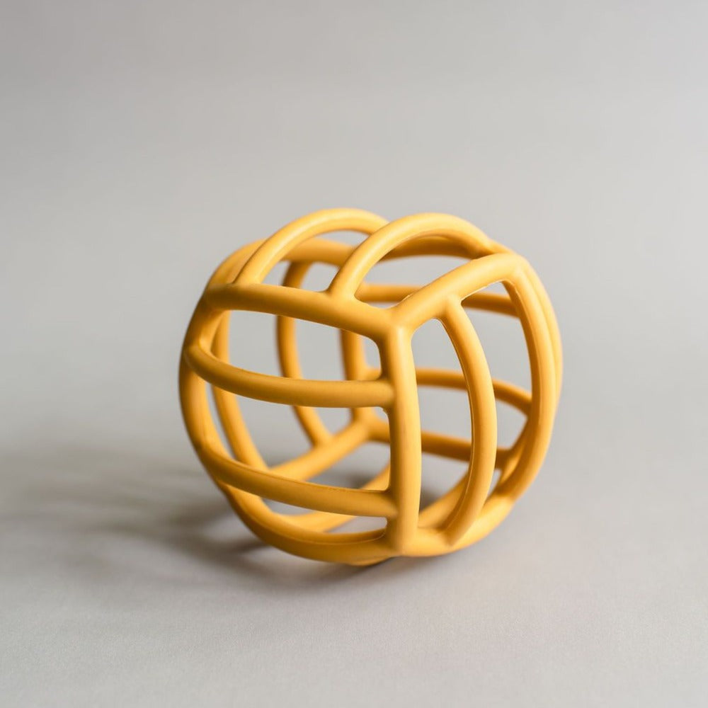when we wear young - Baby Teether Ball-Sunset