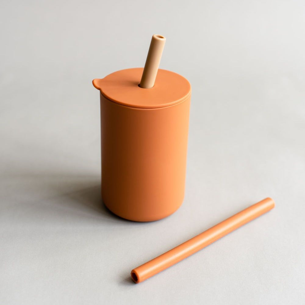 when we wear young - Spice Straw Cup