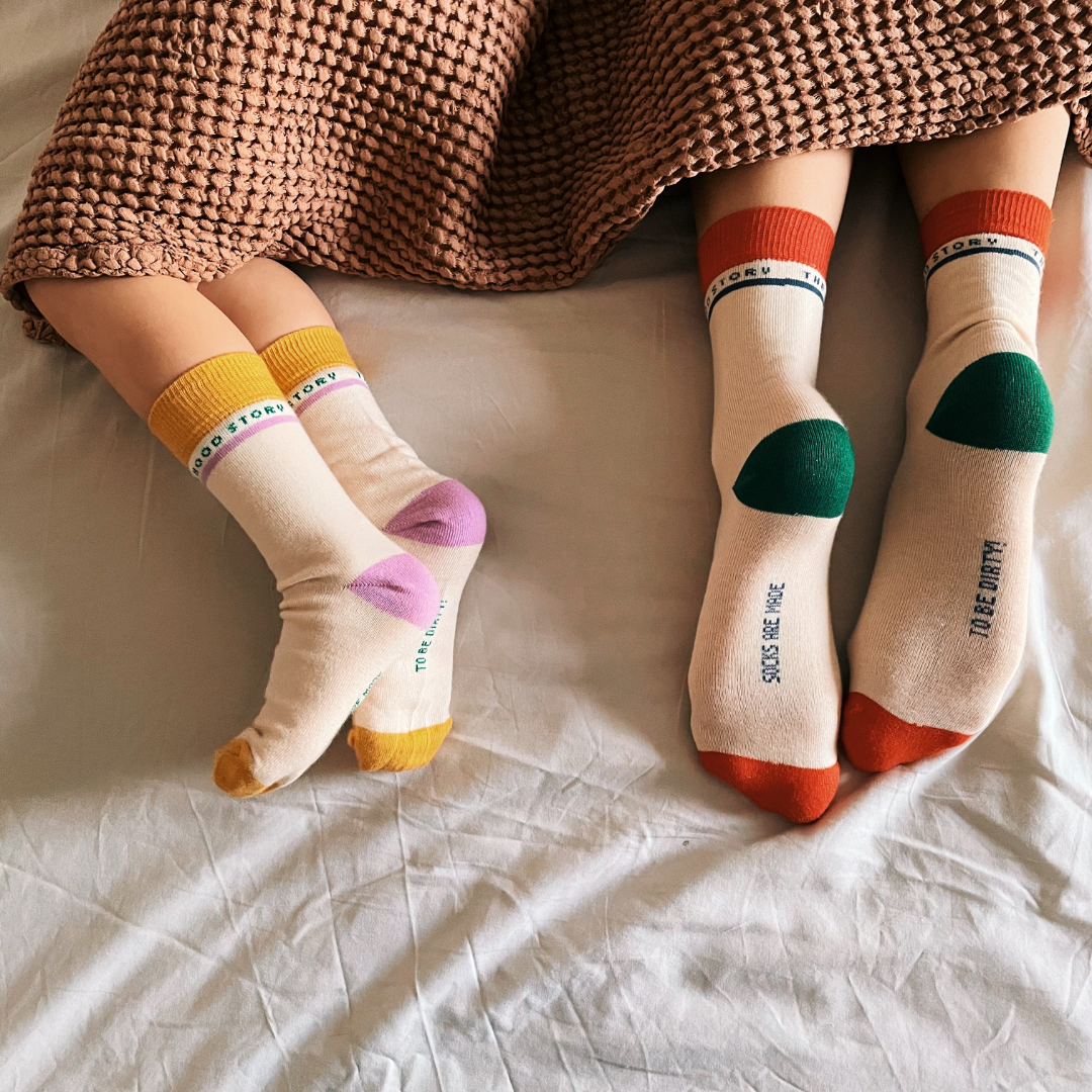 happymess - Organic Socks-Forest Mix