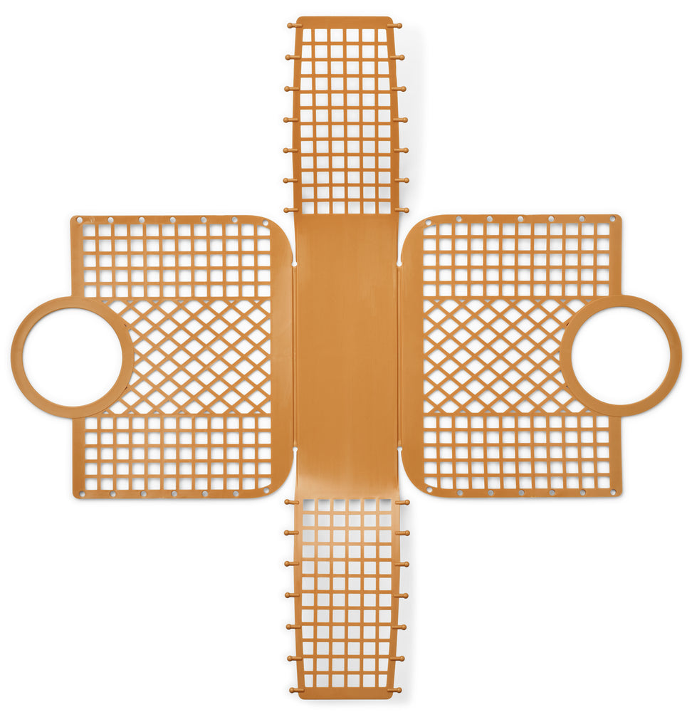 Small Samantha Basket-Golden Caramel