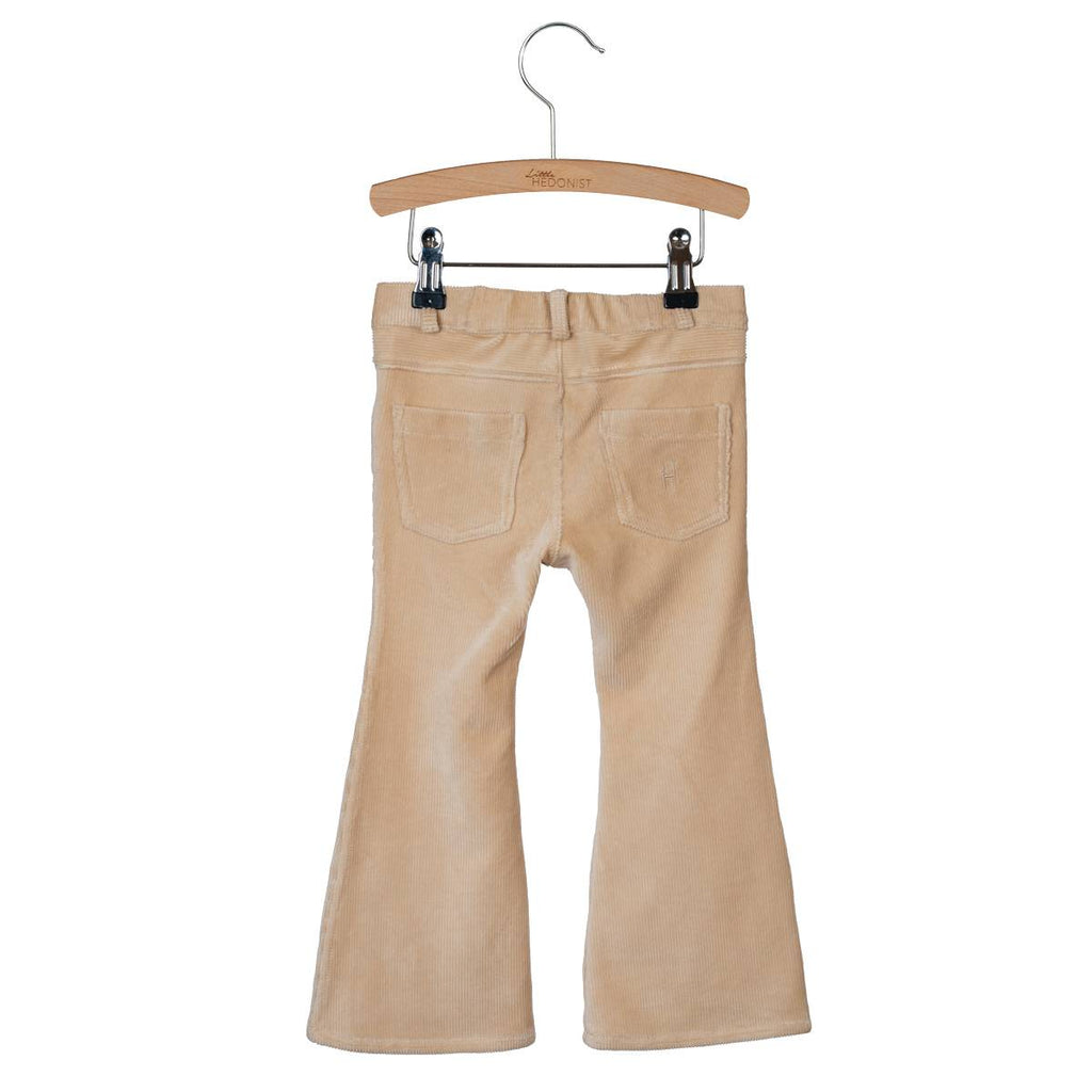 Little Hedonist - Flared Ribbed Pants