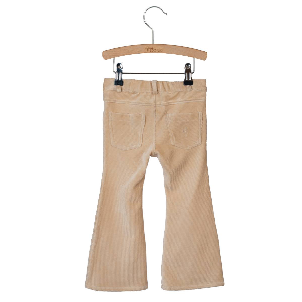 Little Hedonist - Flared Ribbed Pants