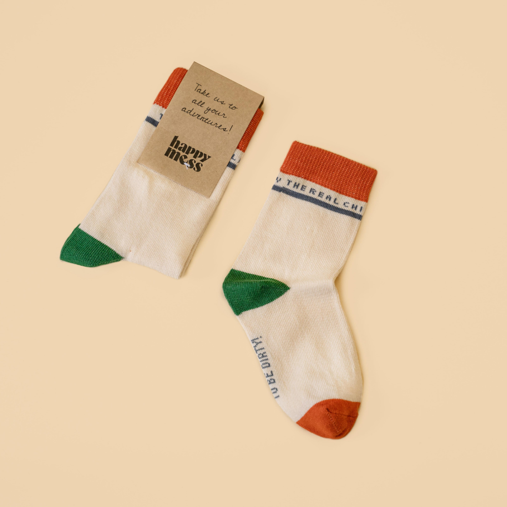 happymess - Organic Socks-Forest Mix