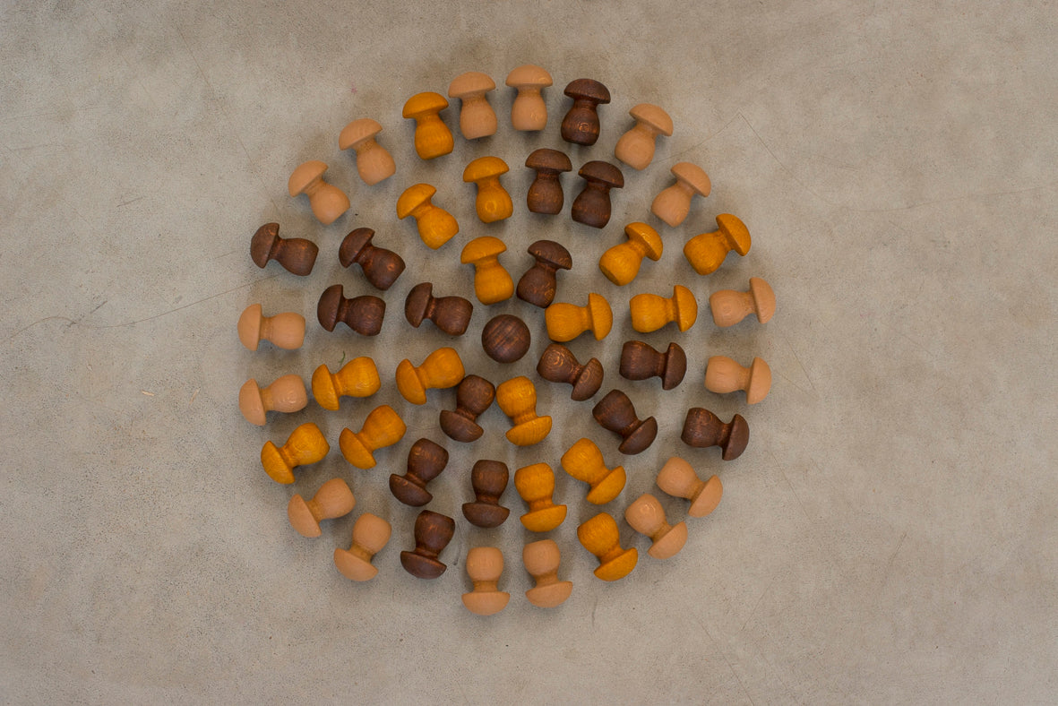 Mandala Little Mushrooms