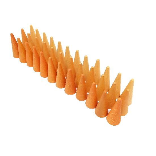 Mandala Orange Cones
