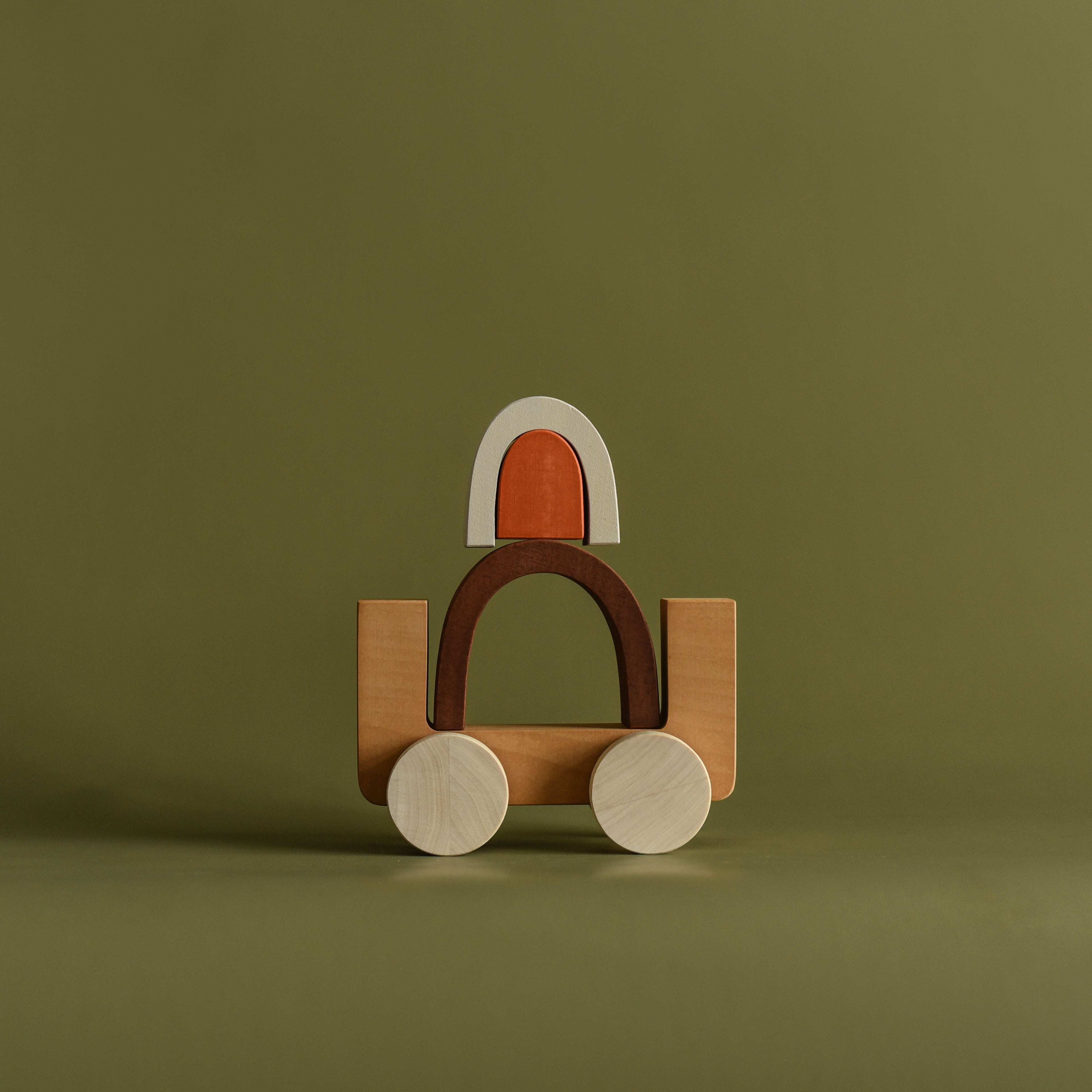MinMin Copenhagen - Rainbow Car Stacker