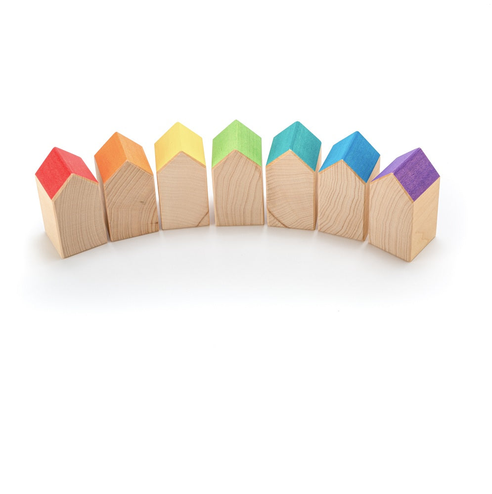 Natural and Coloured Little Houses