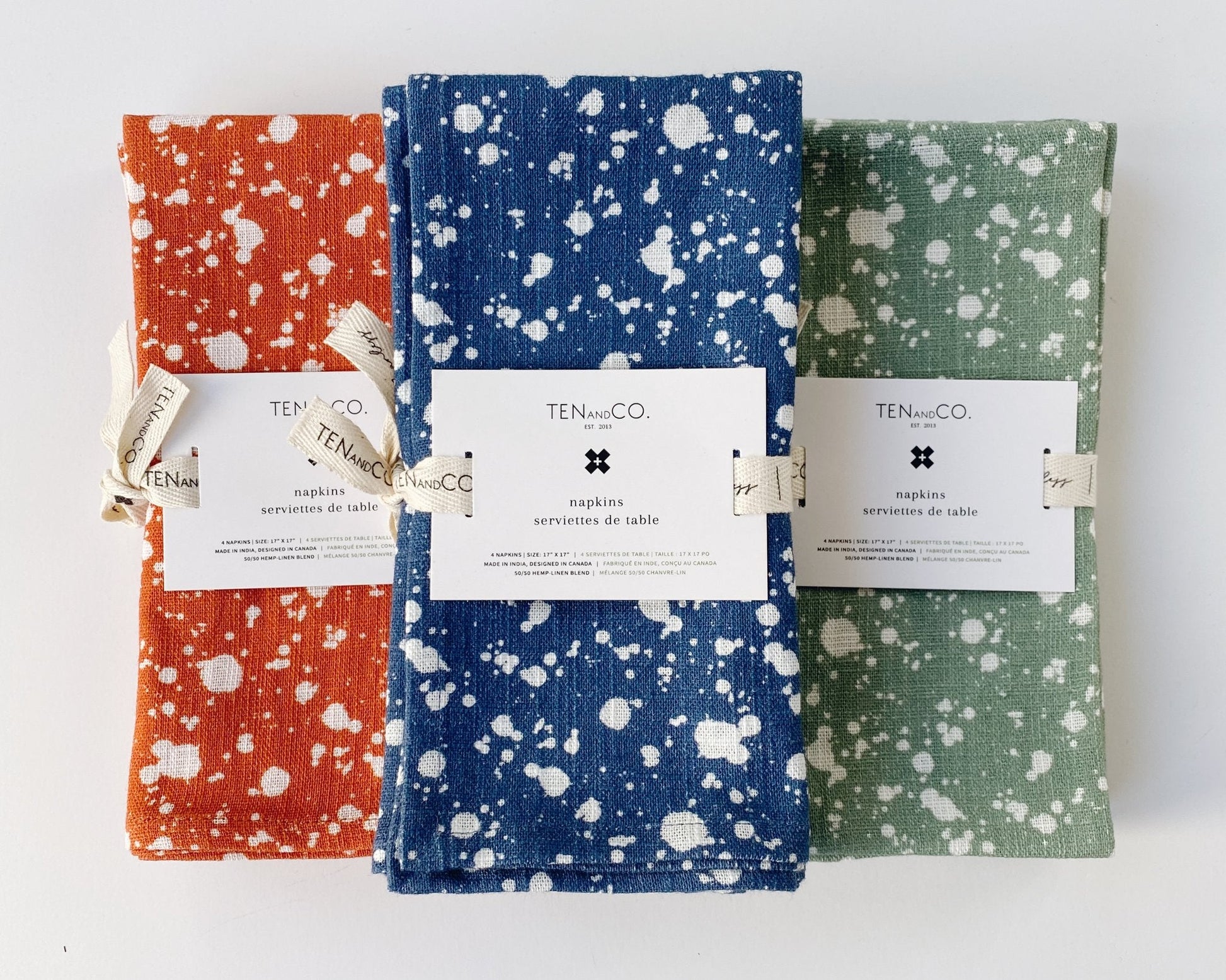 Splatter Reusable Everyday Napkins